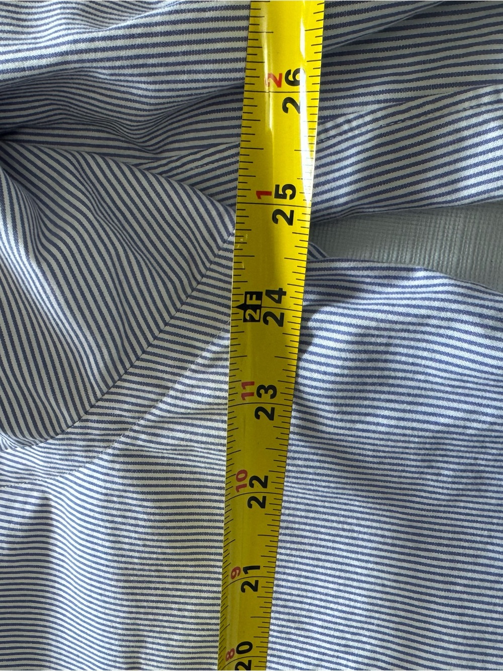 Ralph Lauren Light Blue Pinstripe Button-Down Dress Shirt - Picture 6 of 10